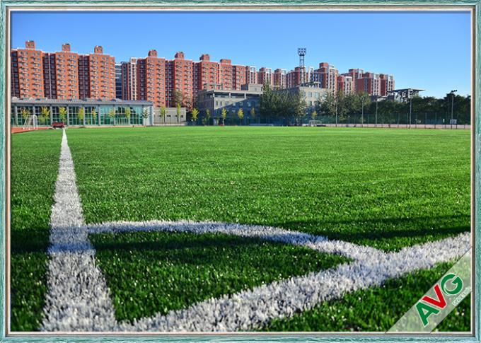 El monofilamento PE cuenta un cuento al fabricante artificial verde For Sports, césped artificial de la hierba del campo de fútbol 1